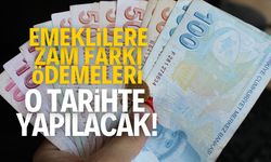 Emeklilere yapılan zam farkı o tarihte ödenecek!