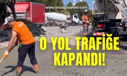 Yol kapandı, sürücüler dönmek zorunda kaldı!