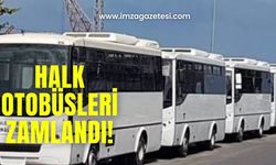 Zonguldak Belediyesi halk otobüsleri zamlandı!