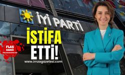 Evrim Balbaloğlu partisinden istifa etti!