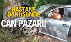 Hastane dönüşünde can pazarı! 1 ölü 3 yaralı