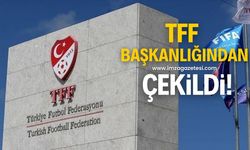 TFF Başkan adaylığından çekildi!