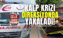 Kalp Krizi Direksiyonda Yakaladı!