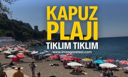 Kapuz Plajına Yoğun İlgi: Zonguldak’ta Sıcak Havaların Tadını Çıkaranlar