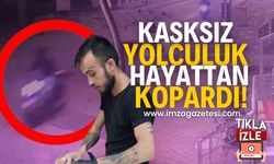 Kasksız Motosiklet Kazası! Genç Sürücü Yoğun Bakımda Hayatını Kaybetti