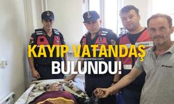 Kayıp yaşlı adam sağ olarak bulundu!