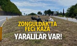 Kdz.Ereğli'de feci kaza! 2 yaralı