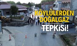 Köylülerden doğalgaz tepkisi!