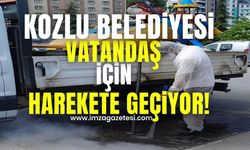 Kozlu Belediyesi vatandaşın sağlığı için harekete geçiyor!