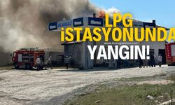 LPG istasyonunun yanındaki fırında yangın çıktı!