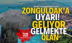 Meteorolojiden Zonguldak'a uyarı! Sıcaklıklar düşüyor!