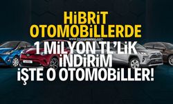 O araçlara 1 milyon TL'lik indirim geliyor!