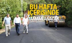 Osman Hacıbektaşoğlu, bu hafta içerisinde bitmesi planlanan yolu yerinde inceledi!