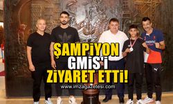 Şampiyon Fırat Bozkurt, GMİS'i ziyaret etti!