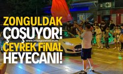 Zonguldak çeyrek finali kutluyor! Türkiye A Milli takımı çeyrek finalde!