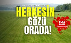 Herkesin gözü orada!