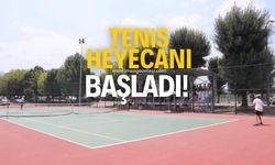 Tenis heyecanı başladı!