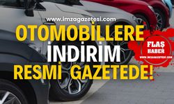 Yeni Düzenleme Resmi Gazete'de! O Otomobillere İndirim!