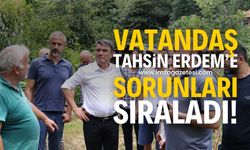 Zonguldak Belediye Başkanı Tahsin Erdem, Tepebaşı Mahallesi'nde İncelemelerde Bulundu