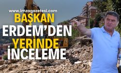 Zonguldak Belediye Başkanı Tahsin Erdem'den İnceleme...