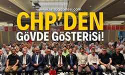 Zonguldak CHP'den gövde gösterisi: "Biz kurucu ve kurtarıcı partiyiz!"