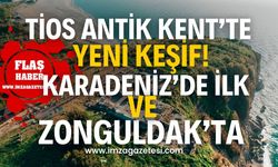 Zonguldak Filyos'taki Tios Antik Kenti'nde yeni keşif! Karadeniz'de ilk ve Zonguldak'ta!