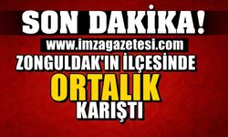 Zonguldak'ın ilçesinde ortalık karıştı!