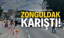 Zonguldak'ta Trafik karıştı! : Çözüm bekleniyor...