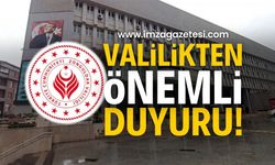 Zonguldak Valiliği’nden Uyarı: Vatandaşlar Dikkat!