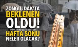Zonguldak'a Beklenen Yağış Geldi: Hafta sonu hava nasıl olacak?