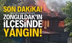 Zonguldak'ın ilçesinde Ev Yangını Paniği: Ekipler Harekete Geçti