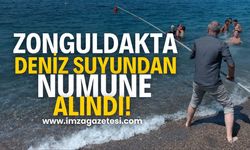 Zonguldak'ta Deniz Suyu Numuneleri Alınıyor!