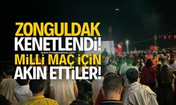 Zonguldak'ta Milli Maç Coşkusu: Sahil Bandında Dev Ekran Kuruldu