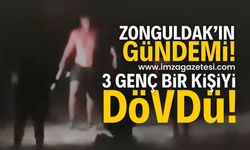 Zonguldak’ta Şok Olay: 3 Kişi Sopalarla Saldırı