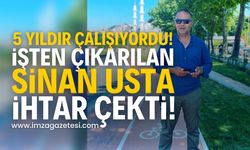 Zonguldak'ta tepki toplayan hareket: Evli ve iki çocuk babası Sinan Usta sebepsiz işten çıkarıldı!