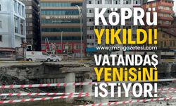 Zonguldak'ta Yaya Köprüsü Yıkımı: Acılık Deresi Islah Çalışmaları Devam Ediyor