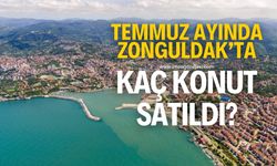 2024 yılı Temmuz ayında Zonguldak ve ilçelerinde kaç konut satıldı?