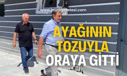 Başkan Erdem geldi, ayağının tozuyla orayı inceledi!