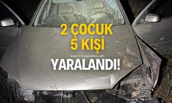 2'si çocuk 5 kişi yaralandı!