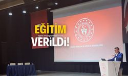 450 personele eğitim verildi!