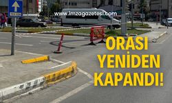 O yol yeniden kapandı!