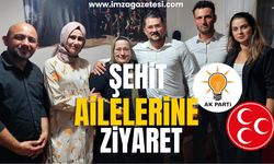 AK Parti ve Mhp Kozlu İlçe Başkanlığı'ndan Şehit Ailelerine Ziyaret...