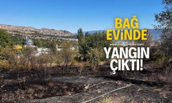 Bağ evinde yangın çıktı!