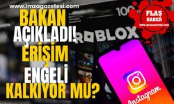 Bakan Uraloğlu'ndan Instagram ve Roblox açıklaması! Instagram ve Roblox erişim engeli kalkıyor mu?