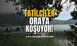 Tatilciler oraya koşuyor!