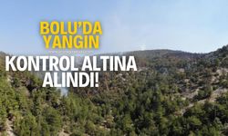 Bolu'da 72 saatin ardından çıkan orman yangını kontrol altına alındı!