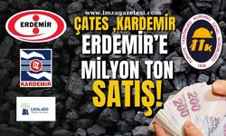 ÇATES, KARDEMİR VE ERDEMİR’e 11.3 milyon ton satış!