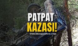 Zonguldak Çaycuma'da Patpat Kazası: 3 Kişi Yaralandı,1 Ağır Yaralı!