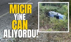 Çaycuma'da Kaza! Mıcırlı Yol Yine Can Alıyordu!