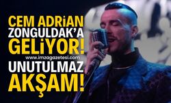 Cem Adrian Geliyor: Zonguldaklılara Unutulmaz Bir Konser